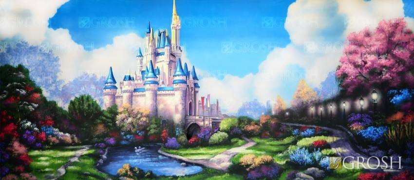 Fairytale Castle Backdrops for Rent | Grosh